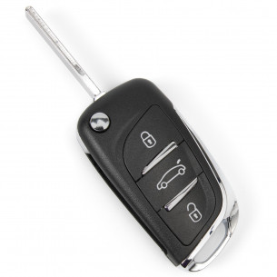 Peugeot Citroen Key Cover With 3 Buttons - Aftermarket