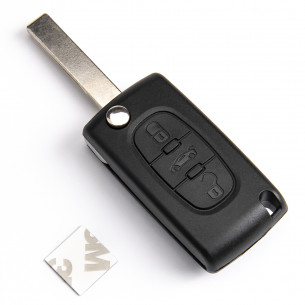 Peugeot Remoter Key 433Mhz ASK 0536 ID46 - Aftermarket