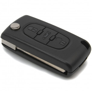 Peugeot Κλειδί τηλεχειριστηρίου 433Mhz FSK 0523 ID46 PCF7941A - Aftermarket