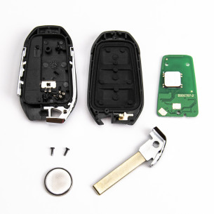 Peugeot Remote Key 98105588ZD 433Mhz ID46 - Aftermarket