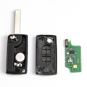 Peugeot Remote Key 6490EE 433MHz ASK 0536 ID46 PCF7961 - Aftermarket