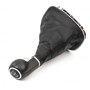 Pomello Del Caambio Cuffia Pu Pelle Per Opel Corsa D E Adam 5 Marce