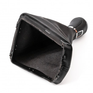 Pomello Del Caambio Cuffia Pu Pelle Per Skoda Octavia II 6 Marce
