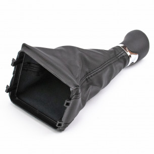 Pomello Del Caambio Cuffia Pu Pelle Per Skoda Octavia III 3 6 Marce