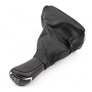 Pomello Del Caambio Cuffia Pu Pelle Per Volkswagen Golf IV Bora 6 Marce