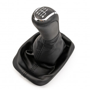 Pomello Del Caambio Cuffia Pu Pelle Per Volkswagen Golf IV Bora 6 Marce