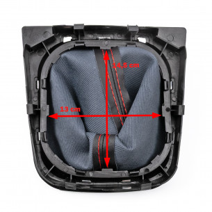 Pomello Del Caambio Cuffia Pu Pelle Per Volkswagen Golf Jetta Scirocco 5 Marce