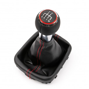 Pomello Del Cambio Cuffia Pu Pelle Per Audi A3 8P 5 Marce