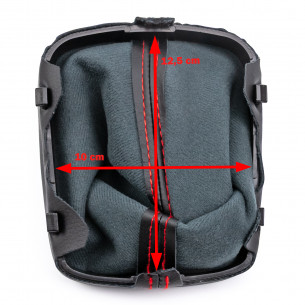 Pomello Del Cambio Cuffia Pu Pelle Per Audi A3 8P 6 Marce