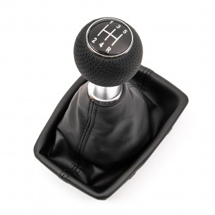 Pomello Del Cambio Cuffia Pu Pelle Per Audi A4 B6 B7 5 Marce