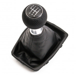 Pomello Del Cambio Cuffia Pu Pelle Per Audi A4 B6 B7 8E 6 Marce