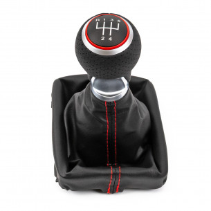 Pomello Del Cambio Cuffia Pu Pelle Per Audi A6 4F C6 5 Marce