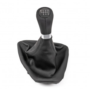 Pomello Del Cambio Cuffia Pu Pelle Per BMW E90 E91 E92 6 Marce