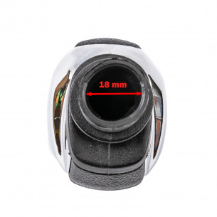 Pomello Del Cambio Cuffia Pu Pelle Per Citroen C2 Peugeot 307 308 508 5 Marce Cromo