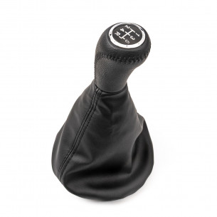 Pomello Del Caambio Cuffia Pu Pelle Per Fiat Punto 188 5 Marce