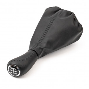 Pomello Del Caambio Cuffia Pu Pelle Per Fiat Punto 188 5 Marce
