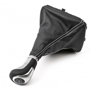 Pomello Del Cambio Cuffia Pu Pelle Per Mercedes A B CLA W176 W246 C117 6 Marce