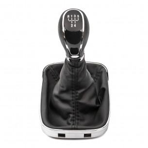 Pomello Del Cambio Cuffia Pu Pelle Per Opel Insignia A 5 Marce