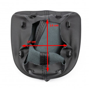 Pomello Del Cambio Cuffia Pu Pelle Per Peugeot 307 307CC 5 Marce