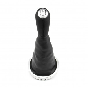 Pomello Del Cambio Cuffia Pu Pelle per Renault - Aftermarket