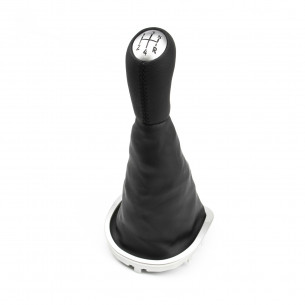 Pomello Del Cambio Cuffia Pu Pelle per Renault - Aftermarket