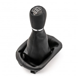 Pomello Del Cambio Cuffia Pu Pelle Per Seat Leon 1M Toledo II 6 Marce