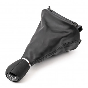Pomello Del Cambio Cuffia Pu Pelle Per Seat Leon 1M Toledo II 6 Marce