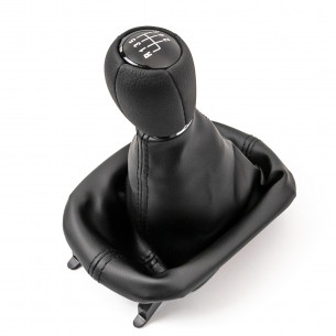 Pomello Del Cambio Cuffia Pu Pelle Per Seat Leon 1M Toledo II 6 Marce