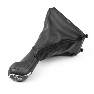 Pomello Del Cambio Cuffia Pu Pelle Per Skoda Superb 2 II 5 Marce