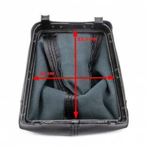 Pomello Del Cambio Cuffia Pu Pelle Per Skoda Superb 2 II 6 Marce