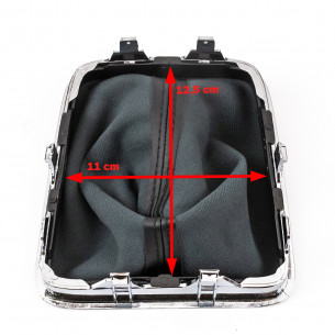 Pomello Del Cambio Cuffia Pu Pelle Per VW Golf Plus Sharan Tiguan 6 Marce