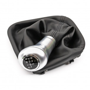 Pomello Del Cambio Pelle per Mercedes C W203 C209 Facelift 6 Marce