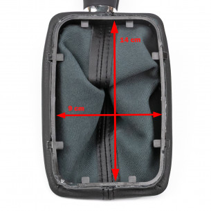 Pommeau de levier de vitesse automatique avec soufflet pour Mercedes W204 W212 C207 X204