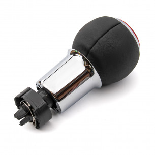 Pommeau Levier De Vitesse pour Audi A3 8P1 S-LINE 5 Vitesses Anneau rouge