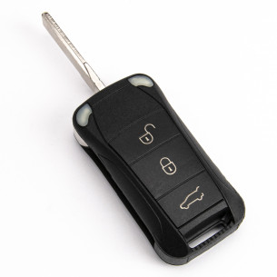 Key Cover for Porsche Cayenne 95563794422 With 3 Buttons - Aftermarket