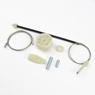 Rear Left Window Regulator Repair Set For Peugeot - Aftermarket