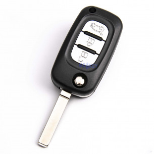 Renault Remote car key 434Mhz ID46 - Aftermarket