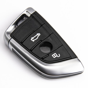 Car Key for BMW 3 5 6 7 X5 X6 Z4 433/434Mhz PCF7945P CAS4+ - Aftermarket