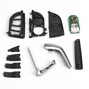 Car Key for BMW 3 5 6 7 X5 X6 Z4 433/434Mhz PCF7945P CAS4+ - Aftermarket