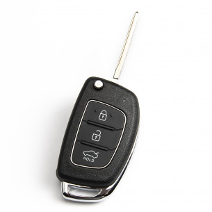 Hyundai Remote Control Flip Key 433Mhz ID46 PCF7936 - Aftermarket