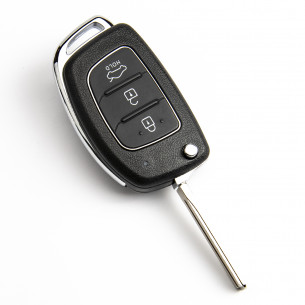 Hyundai Remote Control Flip Key 433Mhz ID46 PCF7936 - Aftermarket