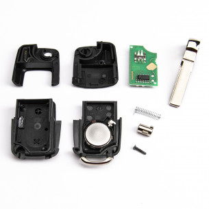 Remote Key for VW Skoda Seat Golf Fabia Toledo 1J0959753N 433Mhz ID48 - Aftermarket