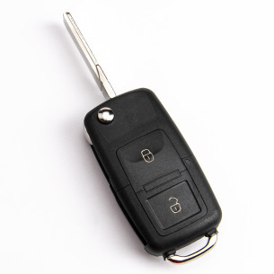 Remote Key for VW Skoda Seat Golf Fabia Toledo 1J0959753N 433Mhz ID48 - Aftermarket