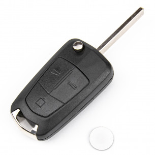 Opel Remote Key 93187530 433Mhz ID46 PCF7946 - Aftermarket