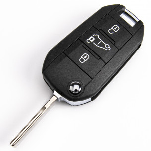 Peugeot Citroen Remote Key 434Mhz ID4A AES - Aftermarket