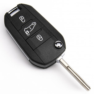 Peugeot Citroen Remote Key 434Mhz ID4A AES - Aftermarket