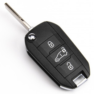 Peugeot Citroen Remote Key 434Mhz ID4A AES - Aftermarket