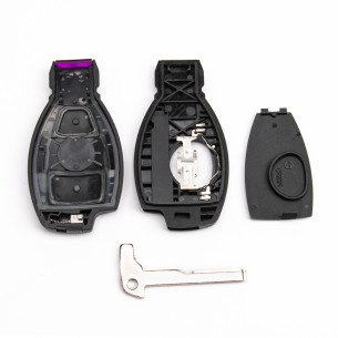 Key Shell for Mercedes C E S With 2 Buttons - Aftermarket