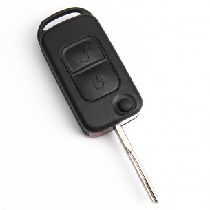 Key Cover for Mercedes A E C M With 2 Buttons - Aftermarket