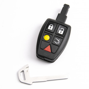 Volvo Key Cover With 5 Buttons - Aftermarket